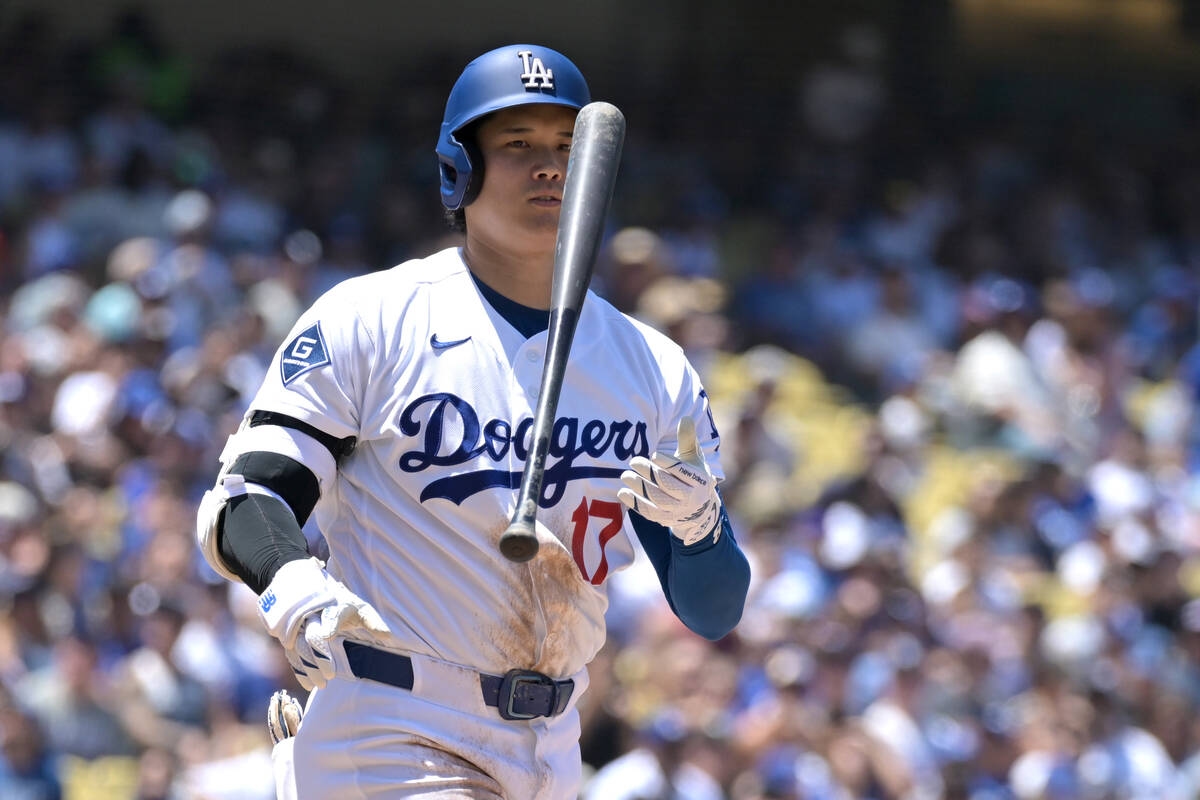大谷翔平5打數2安打收官5月 道奇9比1痛宰費城人