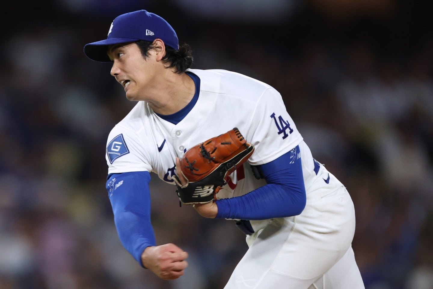 大谷翔平6局無安打7K奪第5勝 首局首打席開轟