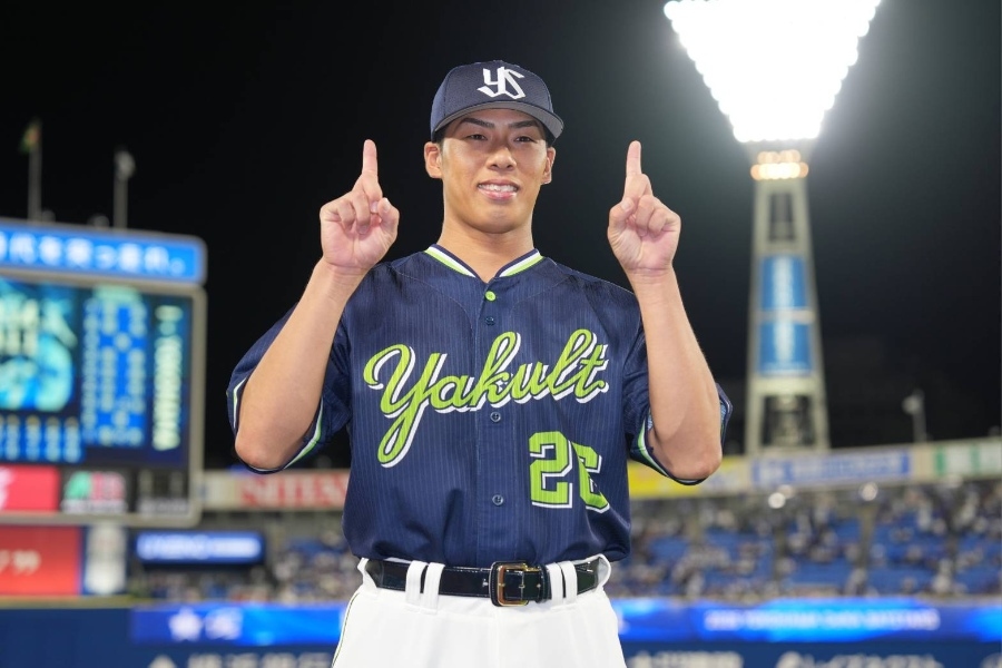 山野太一8局途中失1分 養樂多中止3連敗