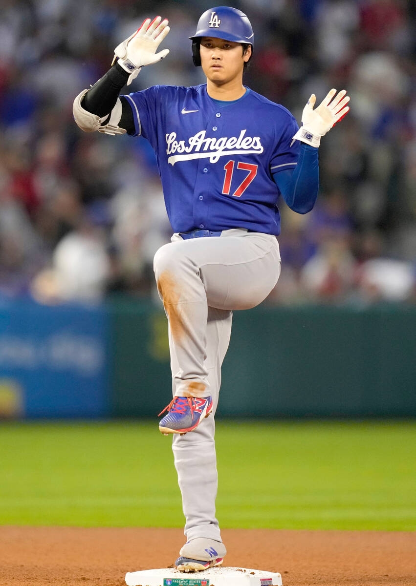 大谷翔平敲出大聯盟生涯第200支二壘安打 道奇6比0完封天使