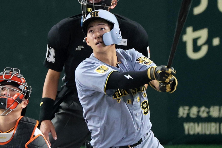 阪神立石正廣東京巨蛋敲生涯首轟 連5場敲安
