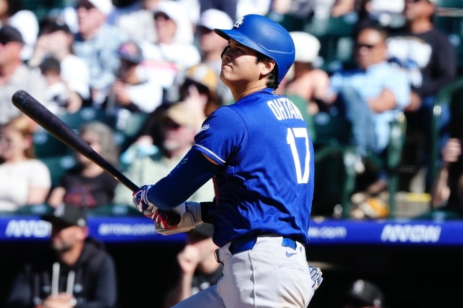 道奇遭洛磯逆轉吞下本季首度二連敗，大谷翔平敲2安打1打點