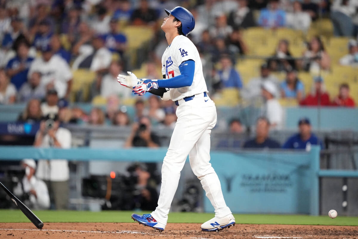 大谷翔平右肘護具挨143.7公里球 54打席無轟