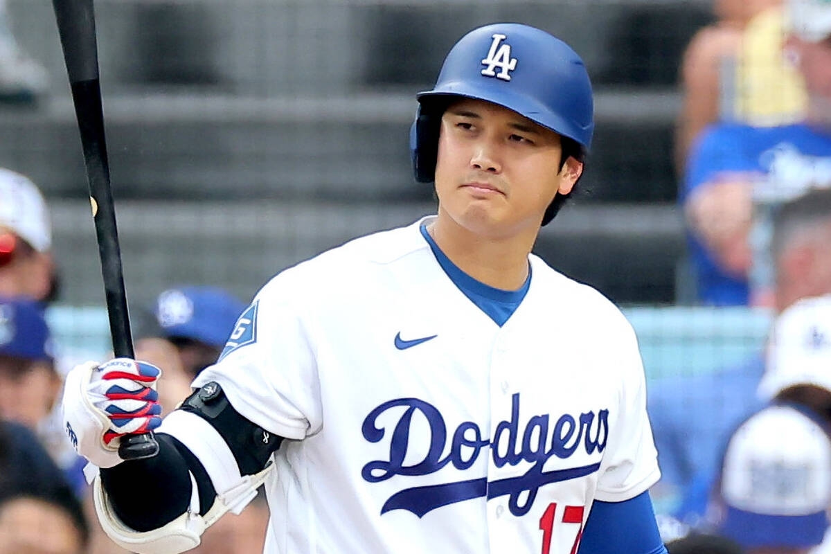 大谷翔平扛首棒DH 44打席仍等第23轟