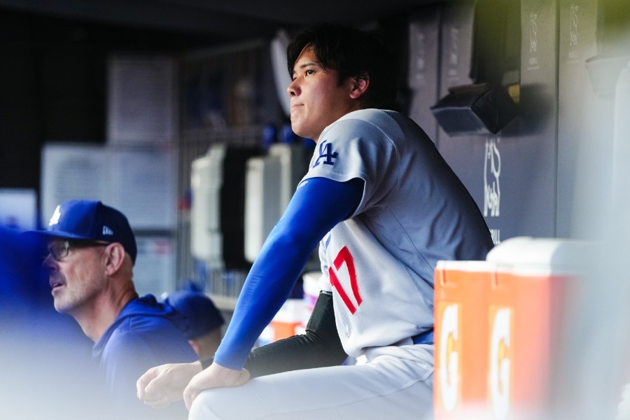 大谷翔平先發遇大雨 道奇費城人延後開打