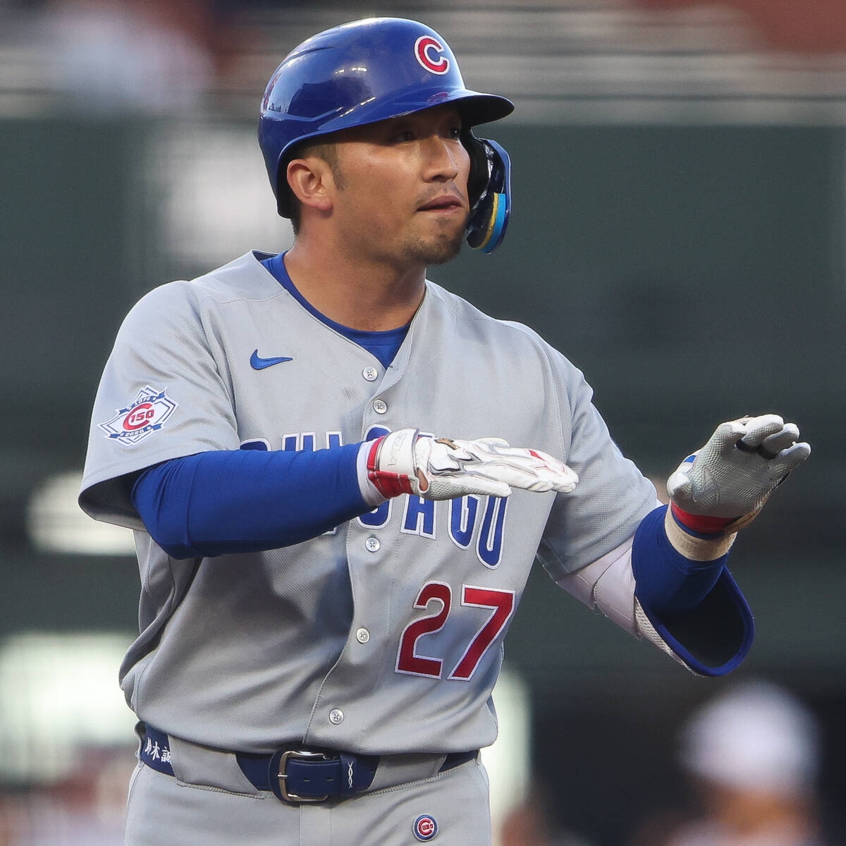 鈴木誠也首打席選保送 連17場上壘
