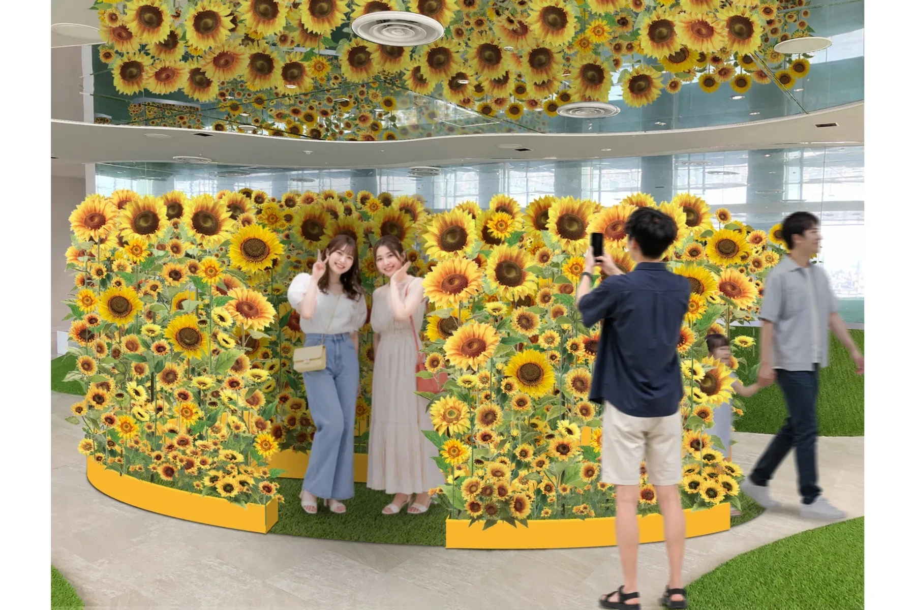 てんぼうPark的夏日景色