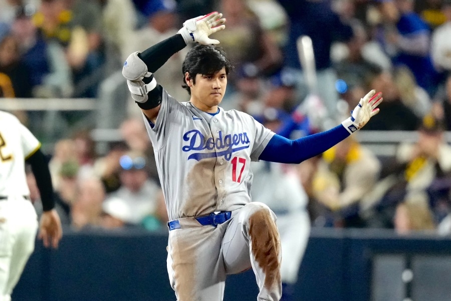 大谷翔平8局把單打跑成二壘安打 道奇媒體點名跑壘價值