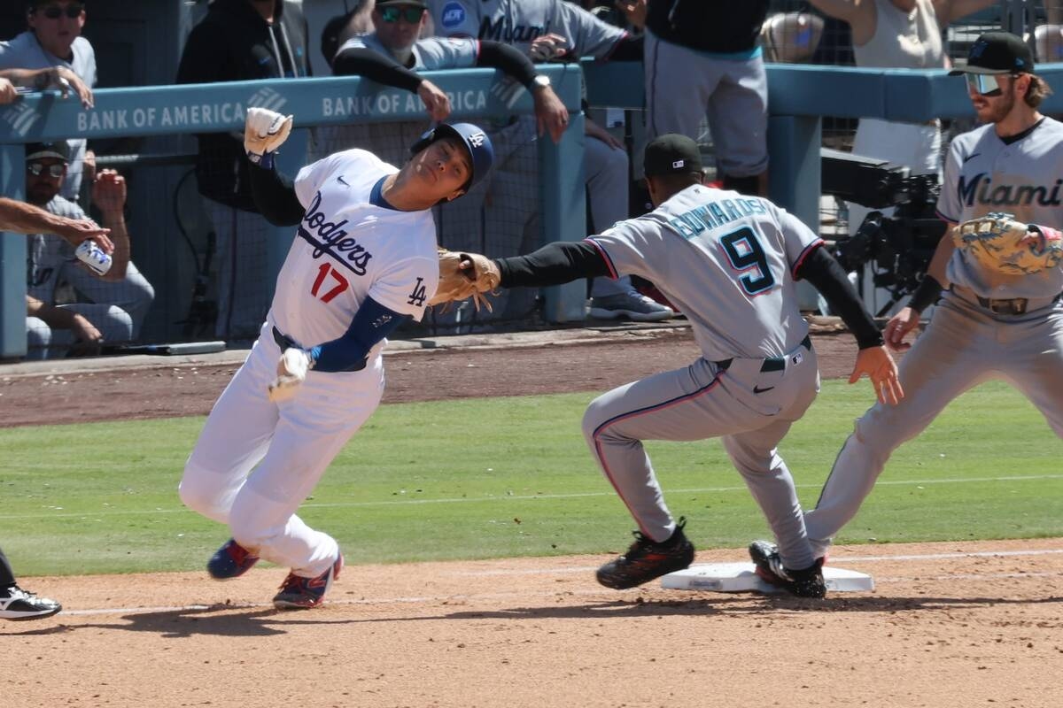 大谷翔平捲入道奇罕見紀錄 60年來首見無補殺雙殺