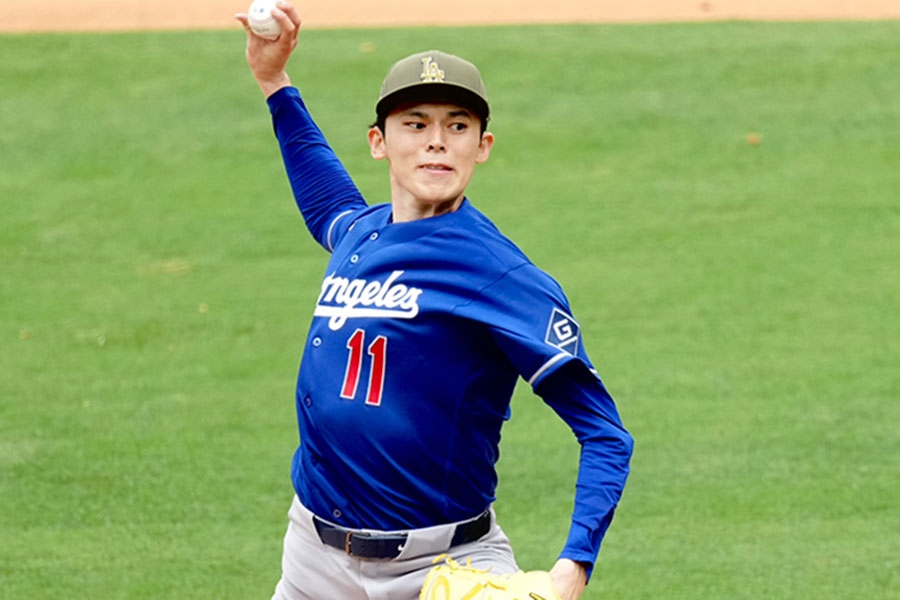 佐佐木朗希7局8K奪本季第2勝 道奇10比1痛宰天使
