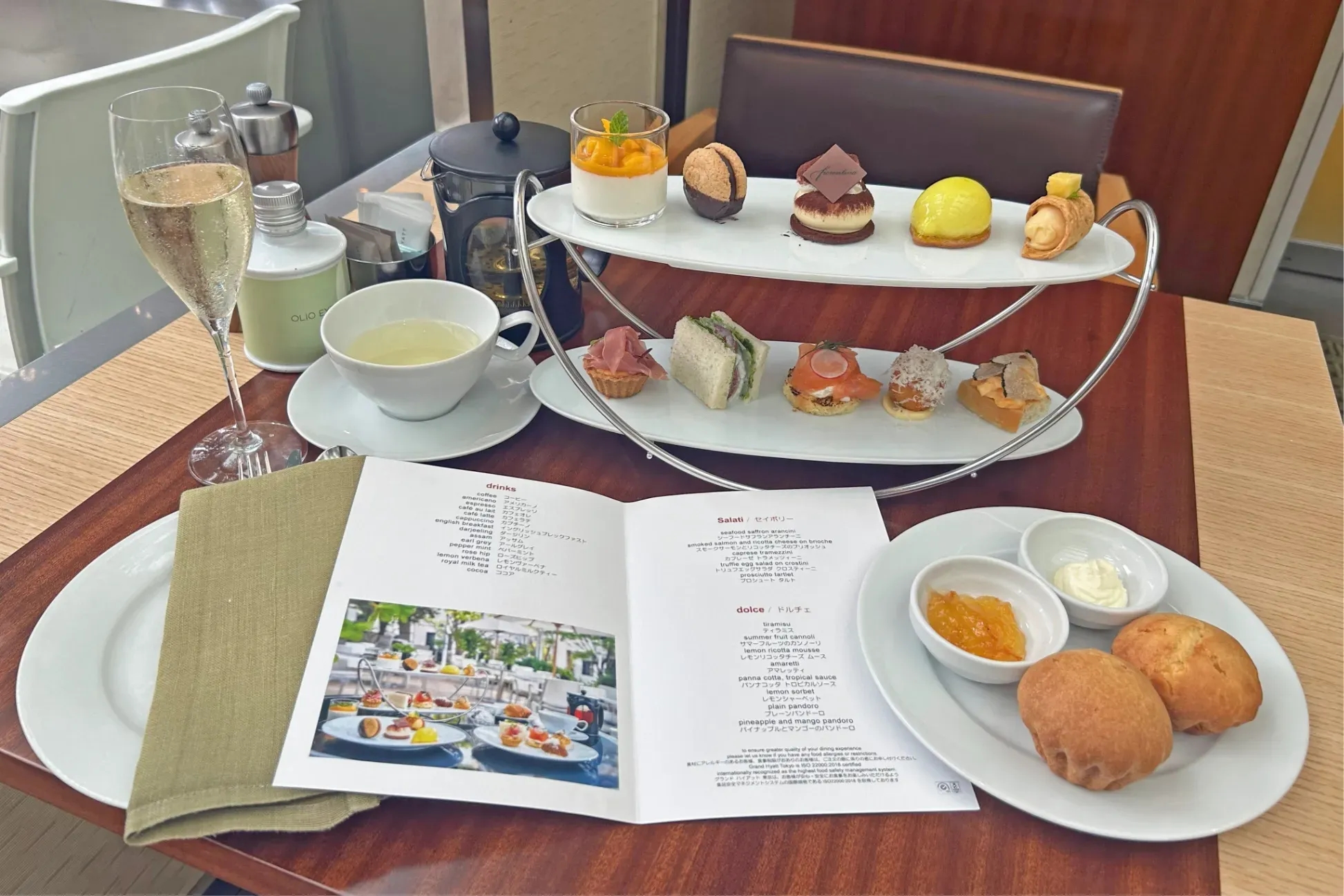 【Grand Hyatt 東京】義大利Merenda主題下午茶整理 價格供應時間一次看
