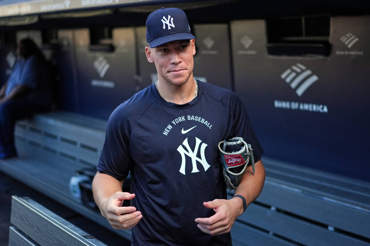 Aaron Judge恢復打擊練習 洋基未公布歸隊時間