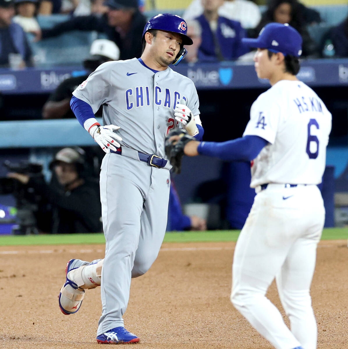 鈴木誠也對道奇無安打 連三場開轟紀錄中斷