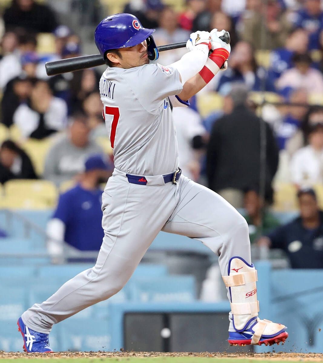 鈴木誠也擊出朗希158.5公里速球 4號全壘打 助小熊10連勝止步