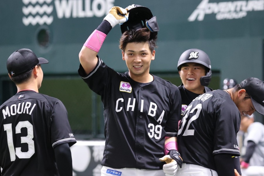 井上廣大轟140.5公尺怪力2分砲 羅德球迷喊「阪神怎麼放人」
