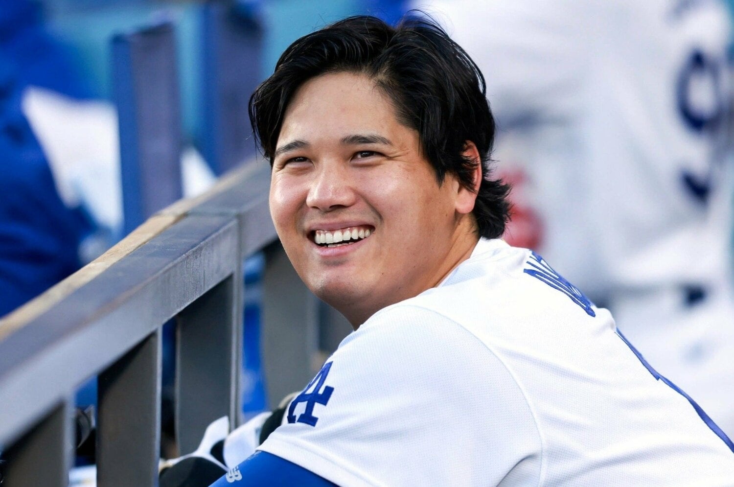 大谷翔平傷後練投 記者目擊場邊互動