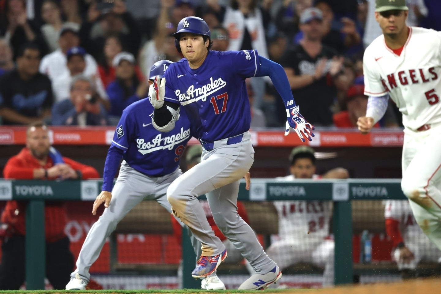 大谷翔平單場2支二壘安打還拚出三壘 美國記者點名跑壘價值