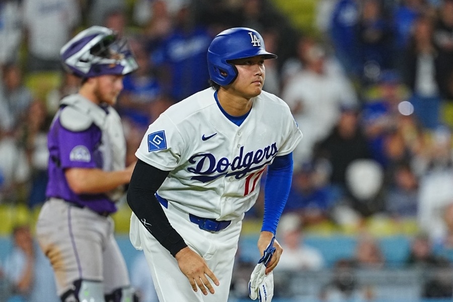 大谷翔平今戰扛首棒DH拚3連轟 道奇先發交給佐佐木朗希