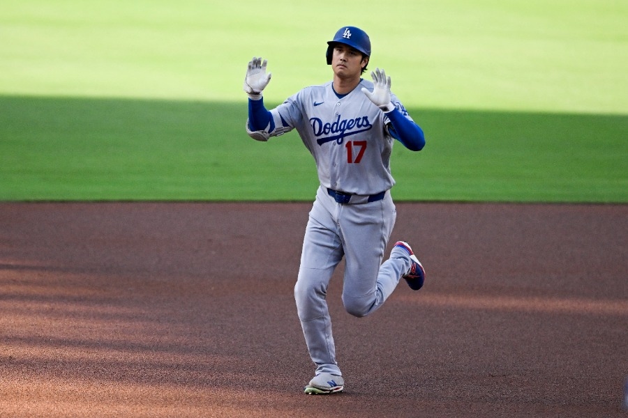 大谷翔平首局首名打者第8轟兼投5局無失分 道奇4比0完封教士