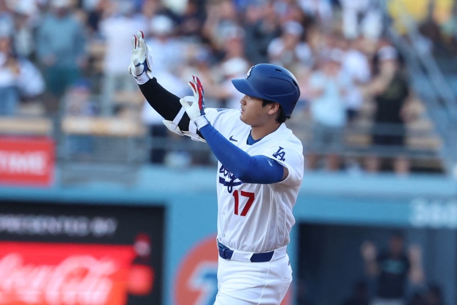 大谷翔平首名打者第21轟照樣炸 解說點出繞壘一跛一跛