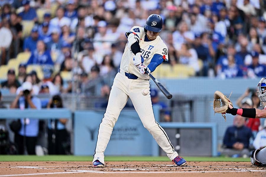 大谷翔平首局轟11號2分砲 道奇單局灌9分讓天使轉播台看傻