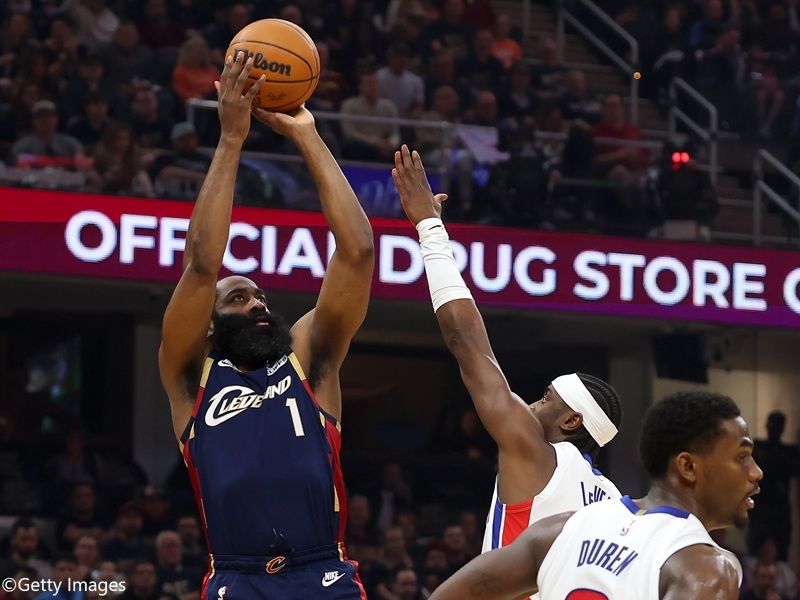 Harden季後賽生涯得分破4167分 躍升NBA史上第10