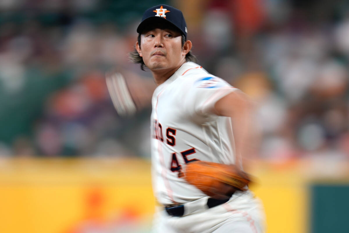 今井達也5局失2分奪第3勝 太空人13比2痛宰運動家
