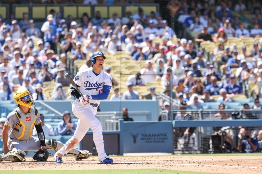 大谷翔平公仔日道奇逆轉勝 平子理沙曬觀戰照