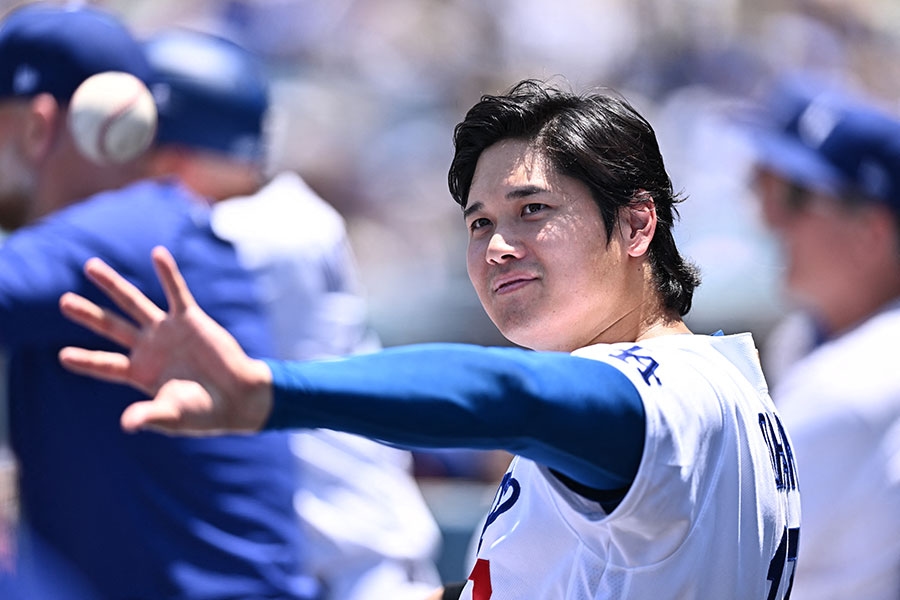 大谷翔平未隨隊 道奇通道出現Decoy