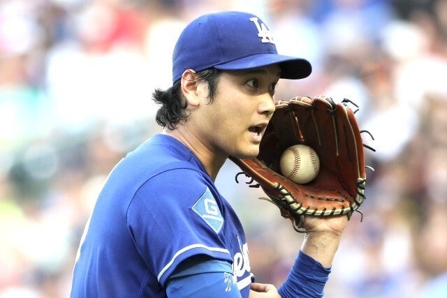 大谷翔平2局失3分後改自己配球 6局8K收下本季第8勝