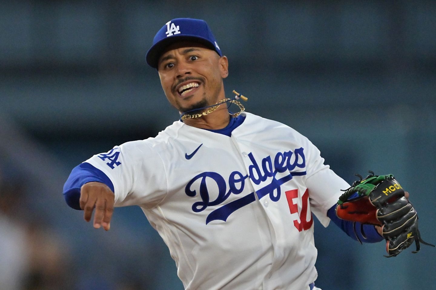Mookie Betts曬父子保齡球 兒子解分瓶球