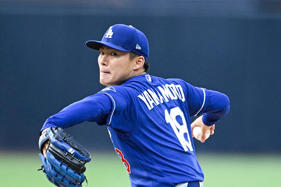 山本由伸一小步長傳 MLB影片引球迷討論