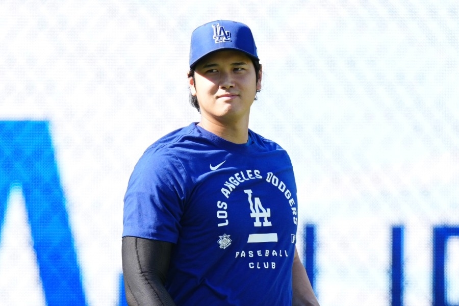 大谷翔平賽前和松井裕樹寒暄擁抱 道奇逆轉打敗教士