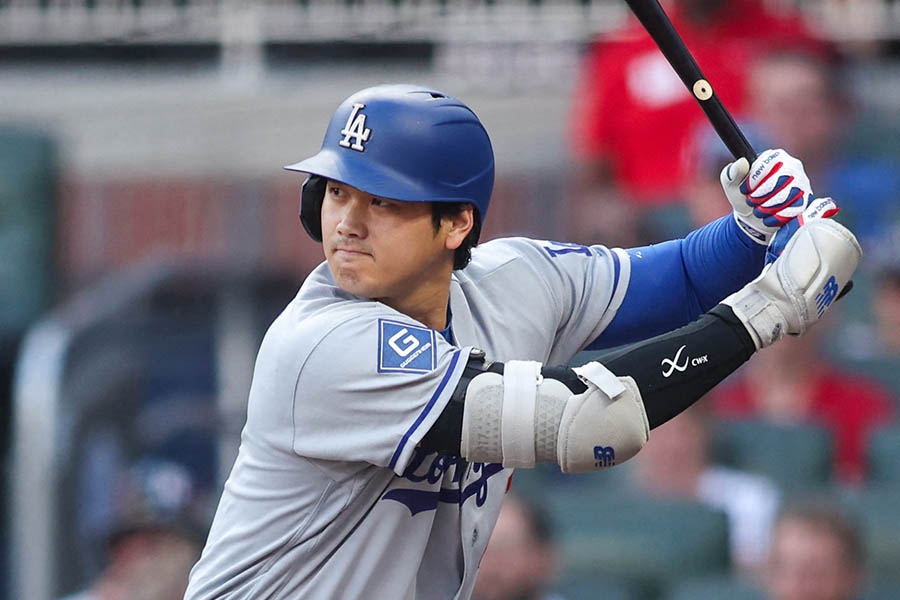 大谷翔平9局敲三壘安打 腳步狀況引關注
