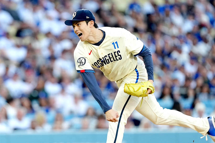 佐佐木朗希首局飆本季首顆100英里火球 9球纏鬥三振Kyle Schwarber