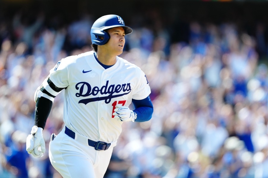 大谷翔平敲第6轟 日清製粉特別致敬