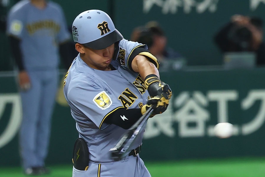 阪神狀元立石正広東京巨蛋敲決勝2分打 巨人投手讚「真的不簡單」