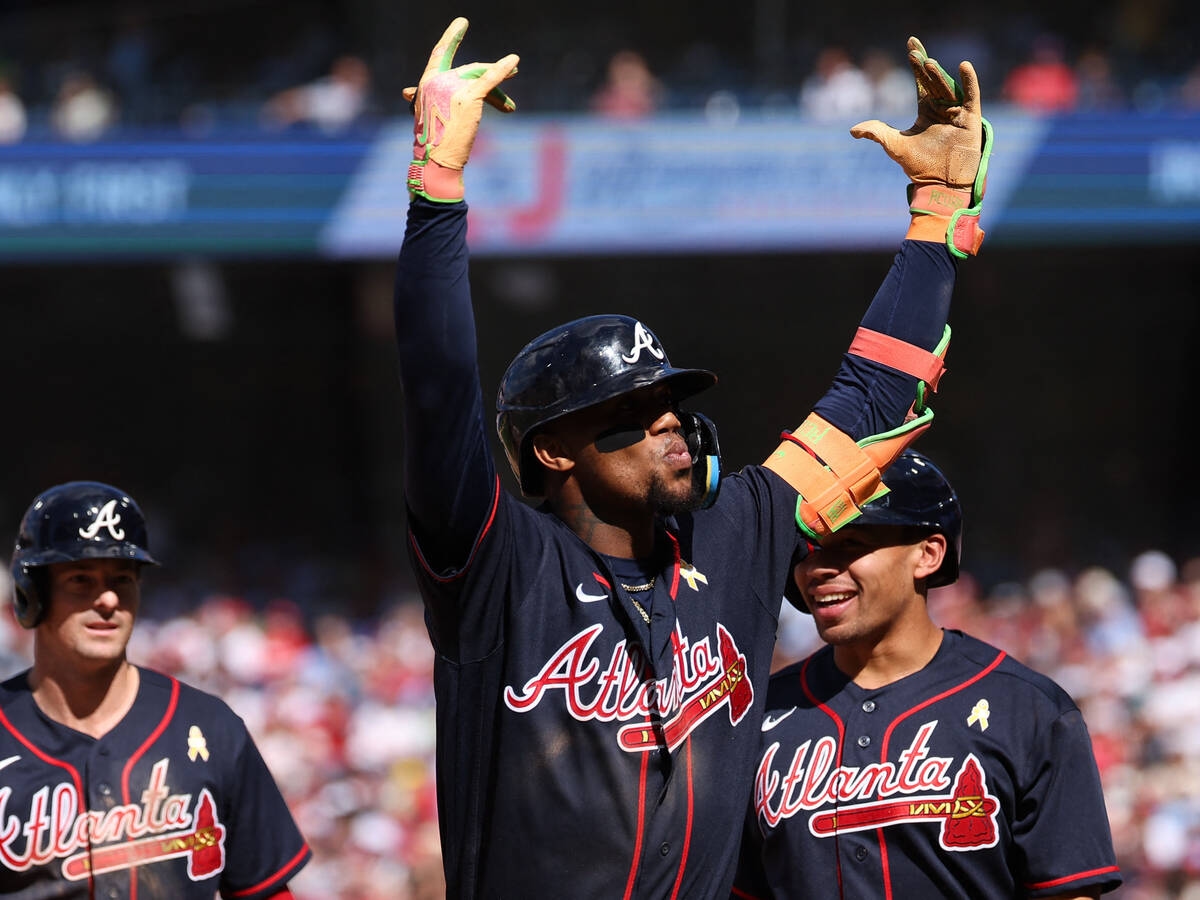 Ronald Acuna Jr.千安化作3分砲 勇士險勝費城人