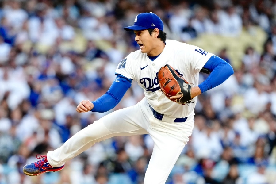 大谷翔平7局無失分奪第3勝 巨人跑壘失誤送掉7局攻勢