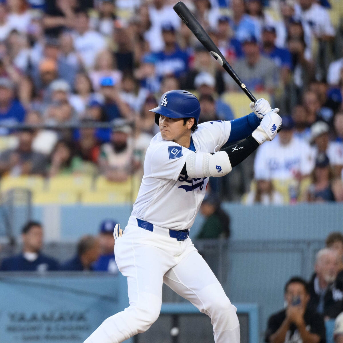 大谷翔平5月最後一戰單場雙安 道奇主場打費城人打擊率升到2成8