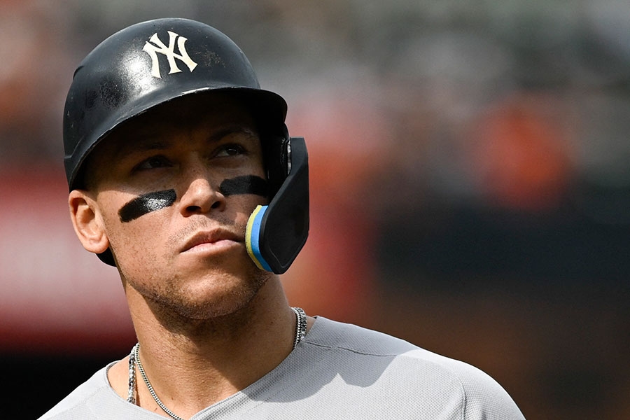 Aaron Judge右肩骨挫傷臨時撤先發 洋基先讓他休息觀察