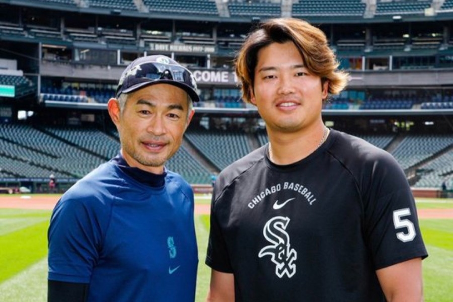 村上宗隆賽前見到鈴木一朗 緊張到連鞠躬好幾次