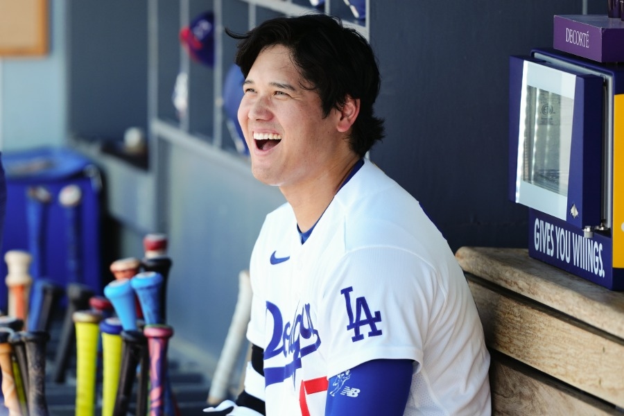 大谷翔平愛犬始球式滿2年 道奇攝影師重貼畫面