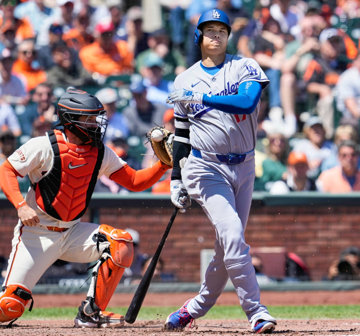 道奇阻止巨人橫掃 格拉斯諾8局無失分 大谷翔平連兩場無安打