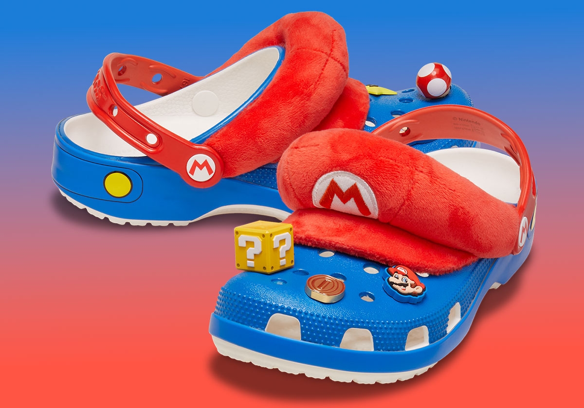 Super Mario Bros. x Crocs Classic Clog 系列 7/15 登場，Mario、Bowser、Yoshi、Peach 全員到齊