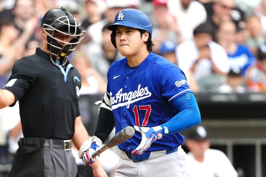 大谷翔平2打數掛零連3戰開轟中斷 道奇6局崩盤4比6遭白襪逆轉