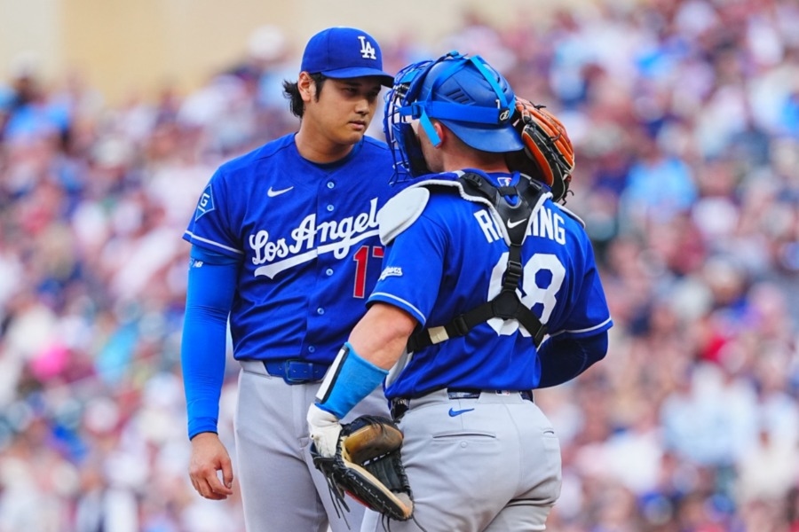 大谷翔平搭拉辛防禦率飆到4.82 捕逸失分引發捕手搭配討論