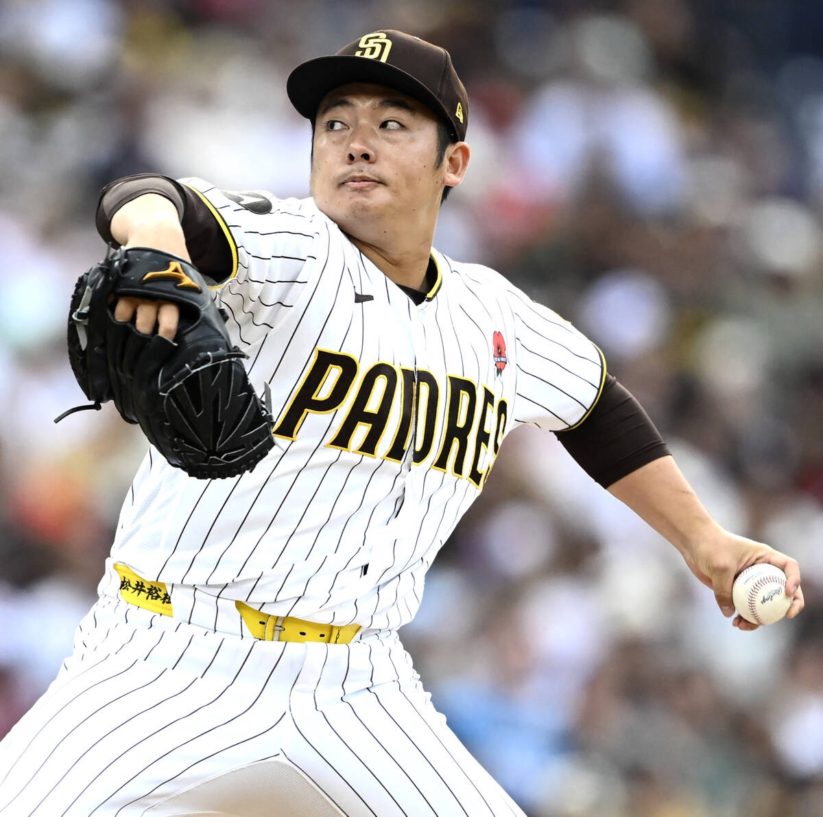 松井裕樹本季第7場首度失分 交棒後援投手挨打掉1分