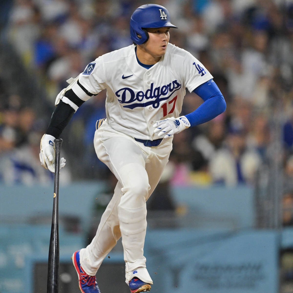 大谷翔平5局勝負適時安打 道奇3比1退勇士、13連戰開紅盤
