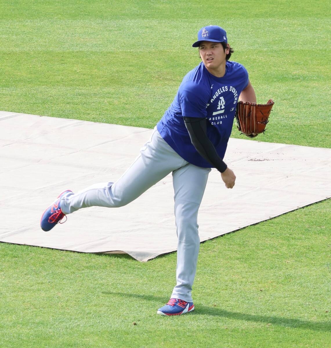 大谷翔平沒進牛棚改練20分鐘傳接球 下次先發暫排7月2日